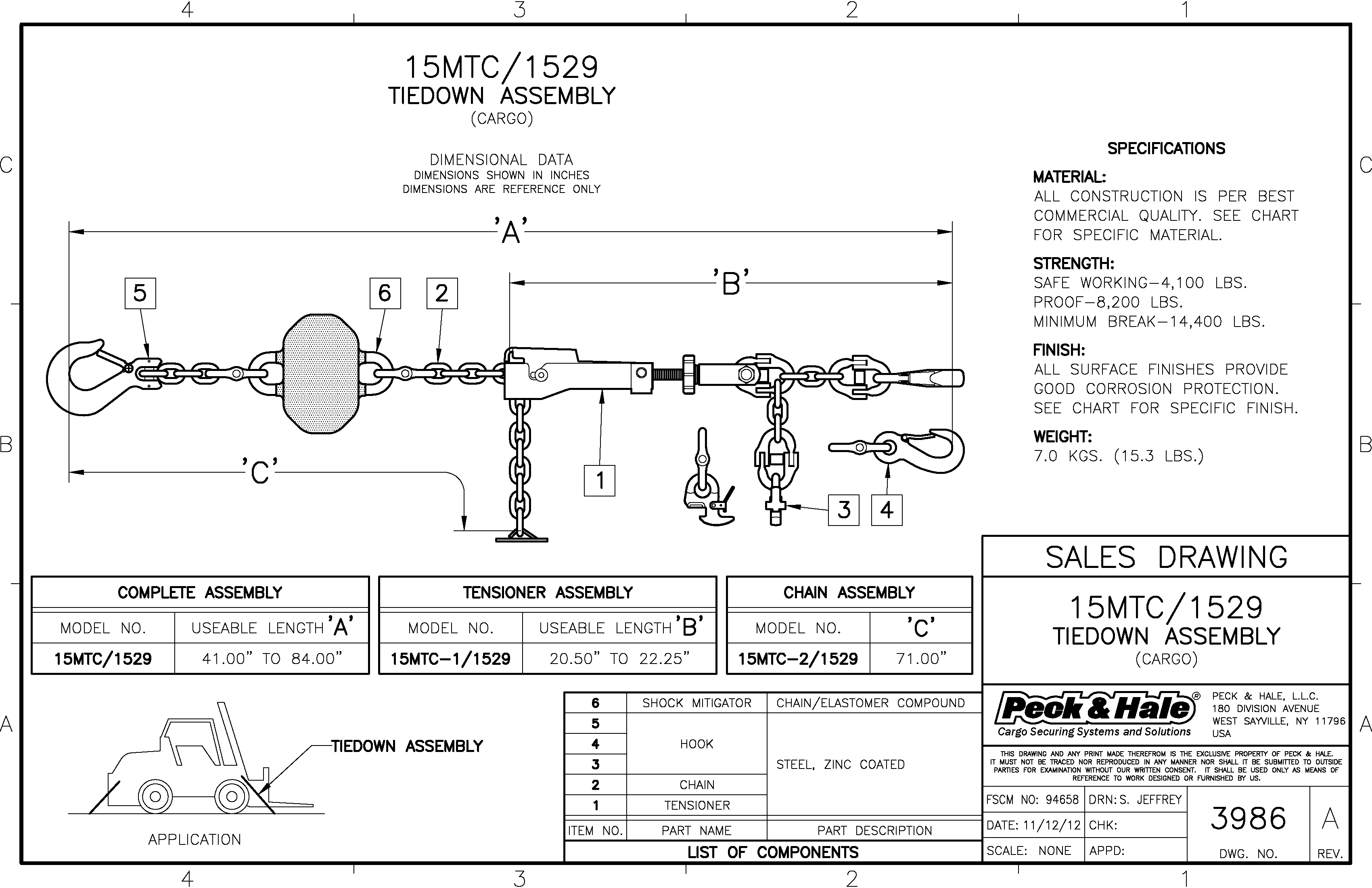 Products | Cargo Securing Systems - Peck & Hale
